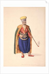 The Ambassadors' Janissary, Ottoman period, third quarter of 18th century by French School