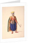 The Ambassadors' Janissary, Ottoman period, third quarter of 18th century by French School