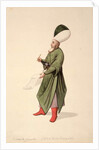 Scribe to the Janissary Commanders, Ottoman period, third quarter of 18th century by French School