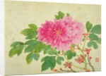 Painting of Peonies by Yu Jiang