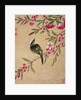 One of a series of paintings of birds and fruit, late 19th century by Guochen Wang