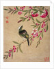 One of a series of paintings of birds and fruit, late 19th century by Guochen Wang