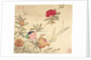 One of a series of paintings of birds and fruit, late 19th century by Guochen Wang