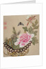 One of a series of paintings of flowers and insects, late 19th century by Hua Liu
