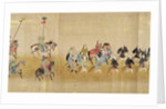 Sixth Korean Embassy to Japan in Meireki 1 at the time of Tokugawa Ietsuna's succession in 1651, possibly by Kano Masunobu by Japanese School