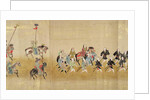 Sixth Korean Embassy to Japan in Meireki 1 at the time of Tokugawa Ietsuna's succession in 1651, possibly by Kano Masunobu by Japanese School