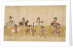 Sixth Korean Embassy to Japan in Meireki 1 at the time of Tokugawa Ietsuna's succession in 1651, possibly by Kano Masunobu by Japanese School