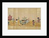 Sixth Korean Embassy to Japan in Meireki 1 at the time of Tokugawa Ietsuna's succession in 1651, possibly by Kano Masunobu by Japanese School