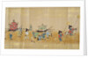 Sixth Korean Embassy to Japan in Meireki 1 at the time of Tokugawa Ietsuna's succession in 1651, possibly by Kano Masunobu by Japanese School