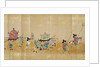 Sixth Korean Embassy to Japan in Meireki 1 at the time of Tokugawa Ietsuna's succession in 1651, possibly by Kano Masunobu by Japanese School