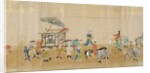 Sixth Korean Embassy to Japan in Meireki 1 at the time of Tokugawa Ietsuna's succession in 1651, possibly by Kano Masunobu by Japanese School