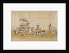 Sixth Korean Embassy to Japan in Meireki 1 at the time of Tokugawa Ietsuna's succession in 1651, possibly by Kano Masunobu by Japanese School