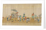 Sixth Korean Embassy to Japan in Meireki 1 at the time of Tokugawa Ietsuna's succession in 1651, possibly by Kano Masunobu by Japanese School