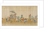 Sixth Korean Embassy to Japan in Meireki 1 at the time of Tokugawa Ietsuna's succession in 1651, possibly by Kano Masunobu by Japanese School