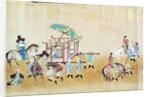 Part of the Sixth Korean Embassy to Japan at the time of Tokugawa Ietsuna's succession in 1651, possibly by Kano Masunobu 1655-57 by Japanese School