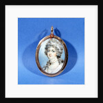 Portrait of Mrs Fitzherbert by Richard Cosway