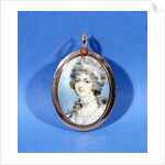 Portrait of Mrs Fitzherbert by Richard Cosway