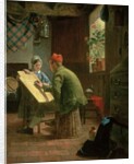 The Writing Lesson, 1855 by James Collinson