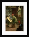 The Writing Lesson, 1855 by James Collinson