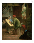 The Writing Lesson, 1855 by James Collinson