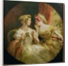 Ladies Gossiping at the Opera by Frederick Barnard