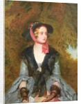 Rose Bradwardine, Heroine of 'Waverley' by Walter Scott 1854 by John Bostock