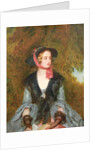 Rose Bradwardine, Heroine of 'Waverley' by Walter Scott 1854 by John Bostock