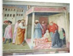 The Resurrection of Tabitha, c.1425-28 by Tommaso Masolino da Panicale