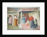 The Resurrection of Tabitha, c.1425-28 by Tommaso Masolino da Panicale