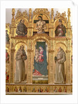 Madonna and Child with Saints by Alvise Vivarini
