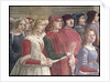 Florentine Onlookers by Domenico (1449-94) Ghirlandaio