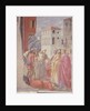 The Distribution of Alms and Death of Ananias by Tommaso Masaccio