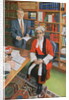 Mr Justice Moses with his Clerk John Furey, 2000 by Vincent Yorke