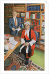Mr Justice Moses with his Clerk John Furey, 2000 by Vincent Yorke