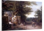 At the Cottage Gate by William Collins