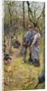 The Edge of the Woods, exh.1894 by Elizabeth Adela Stanhope Forbes