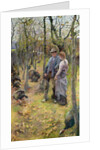 The Edge of the Woods, exh.1894 by Elizabeth Adela Stanhope Forbes