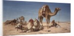 A Halt in the Desert, 1867 by William Snr. Luker