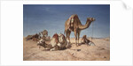 A Halt in the Desert, 1867 by William Snr. Luker