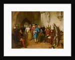 The Warning before Flodden, 1874 by John Faed