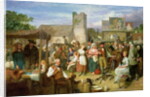 The Statute Fair, exh.1871 by John Faed