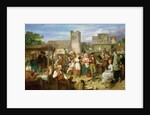 The Statute Fair, exh.1871 by John Faed