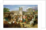 The Statute Fair, exh.1871 by John Faed