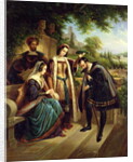 Queen Isabella and Columbus by Henry Nelson O'Neil