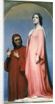 The Vision: Dante and Beatrice, 1846 by Ary Scheffer
