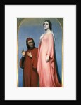 The Vision: Dante and Beatrice, 1846 by Ary Scheffer