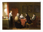 A MisDeal, 1877 by Frederick Daniel Hardy