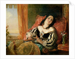 Lady Playing the Mandolin, 1854 by John Phillip
