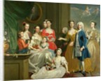 The Family of Eldred Lancelot-Lee, 1736 by Joseph Highmore