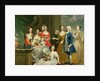 The Family of Eldred Lancelot-Lee, 1736 by Joseph Highmore